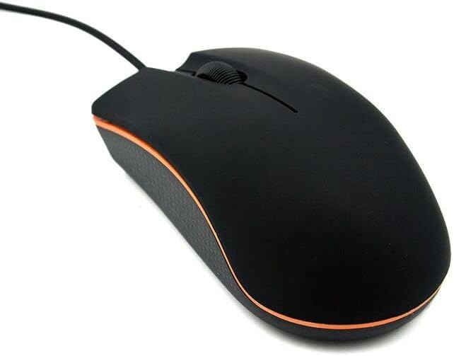 Ergonomic Wired Mouse – Ambidextrous Design with Durable Buttons
