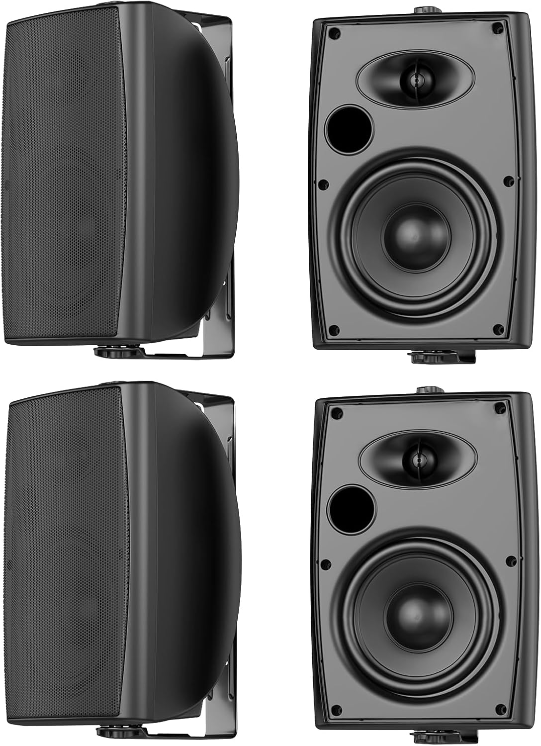 Outdoor Wall-Mounted Bluetooth Speaker – 800W Waterproof, Wired/Wireless