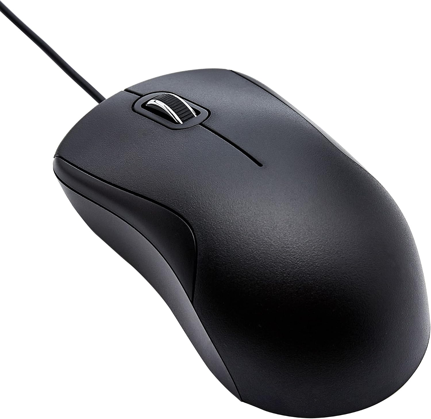 3-Button Wired USB Mouse – Standard Model with Precise Scroll Wheel