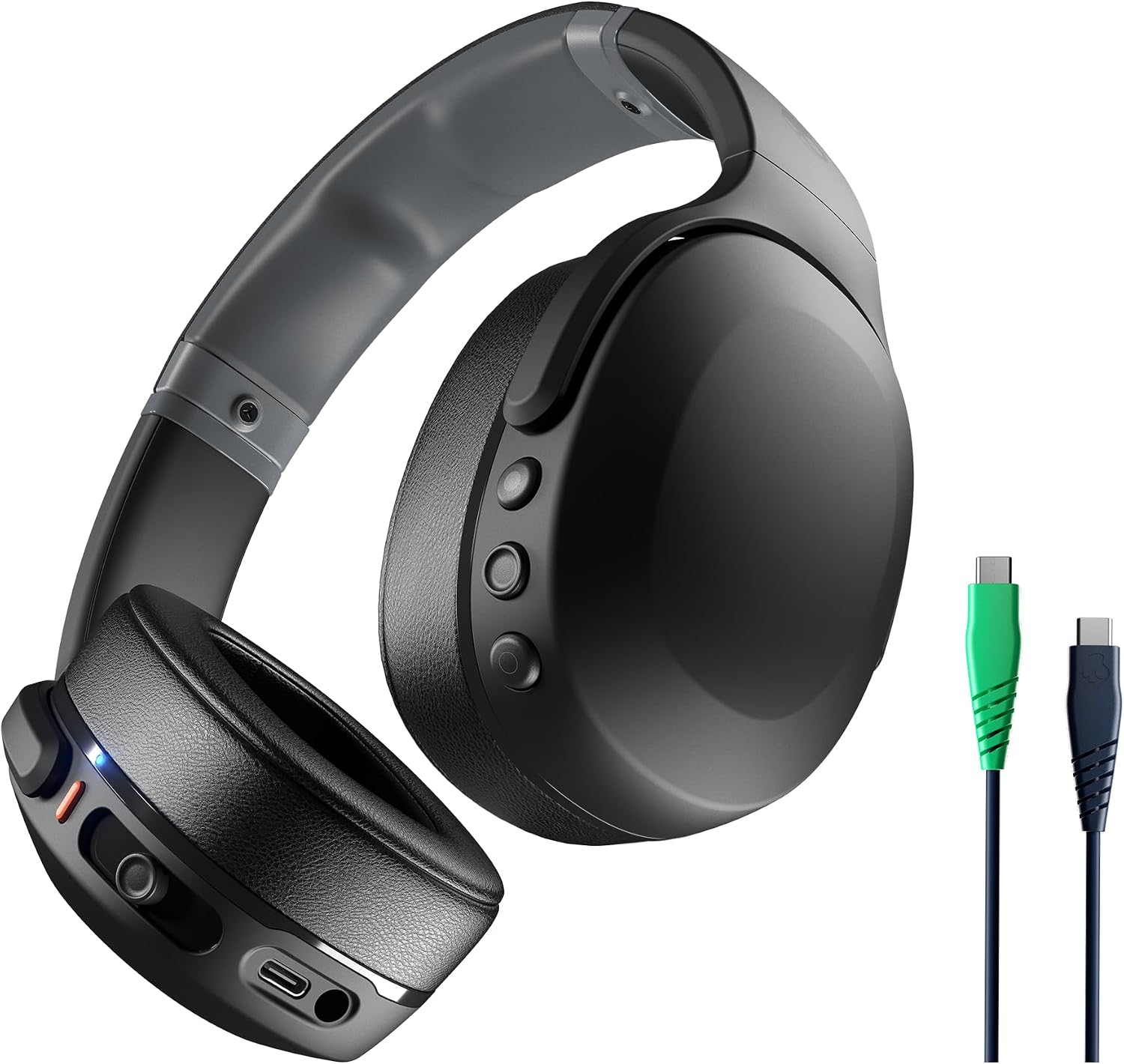 Wireless Over-Ear Headphones with 40-Hour Battery Life and Microphone